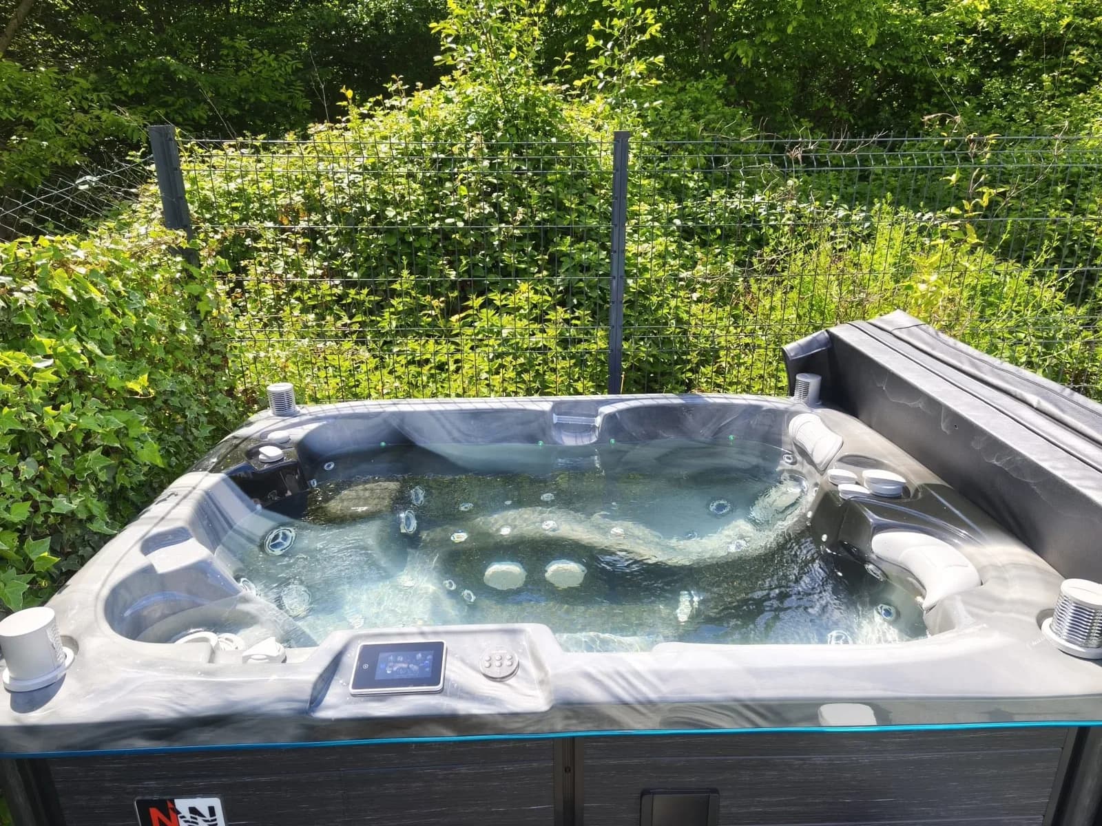 Spa Tønsberg installé à Heimersdorf, autre vue du chantier