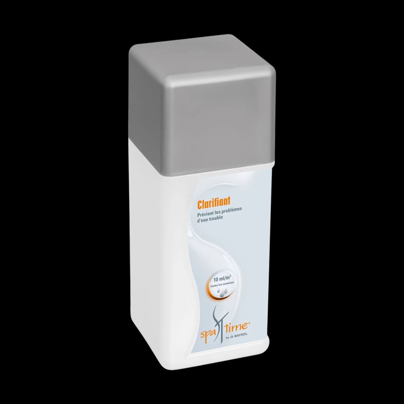 Flacon de 1 L de Clarifiant SpaTime Bayrol, liquide concentré contre l'eau trouble du spa
